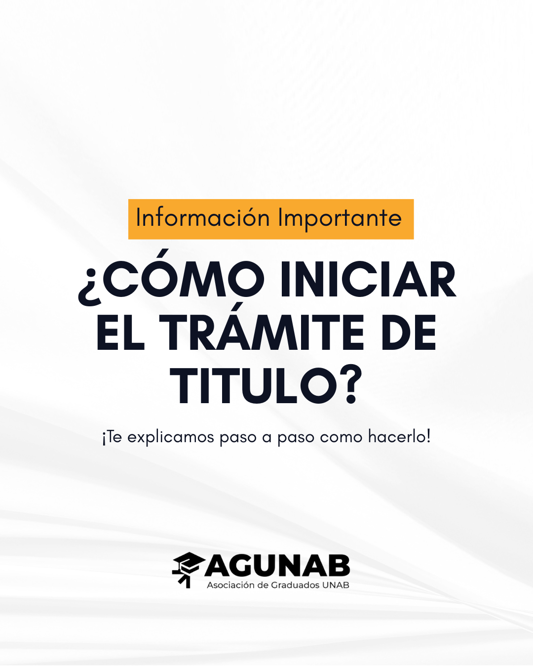 AGUNAB, placa institucional